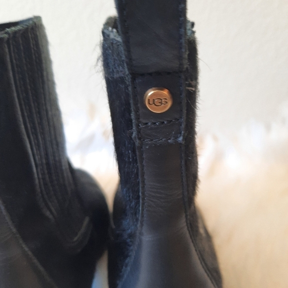 Ugg Black Camden Exotic Boot 7 - Picture 9 of 15